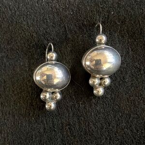 SILPADA RETIRED  .925 STERLING SILVER VICTORIAN EARRINGS ON WIRES